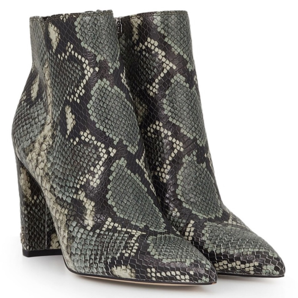 Sam Edelman Raelle Snakeskin Bootie - Picture 11 of 12